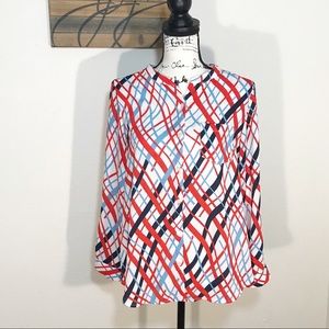 Halogen Button Up Blouse Size XS